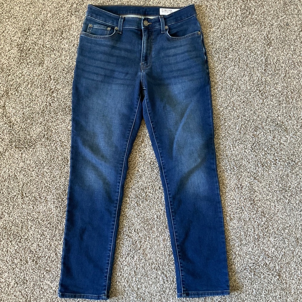32 Degrees Sweatpant Jeans 30x28 Medium Wash Stretch Hybrid Casual Travel